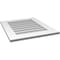 Ekena Millwork Vertical Surface Mount PVC Gable Vent: Non-Functional, w/ 3-1/2"W x 1"P Standard Frame, 22"W x 26"H GVPVE22X2601SN - alternate 4